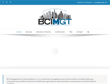Tablet Screenshot of bcimgt.com